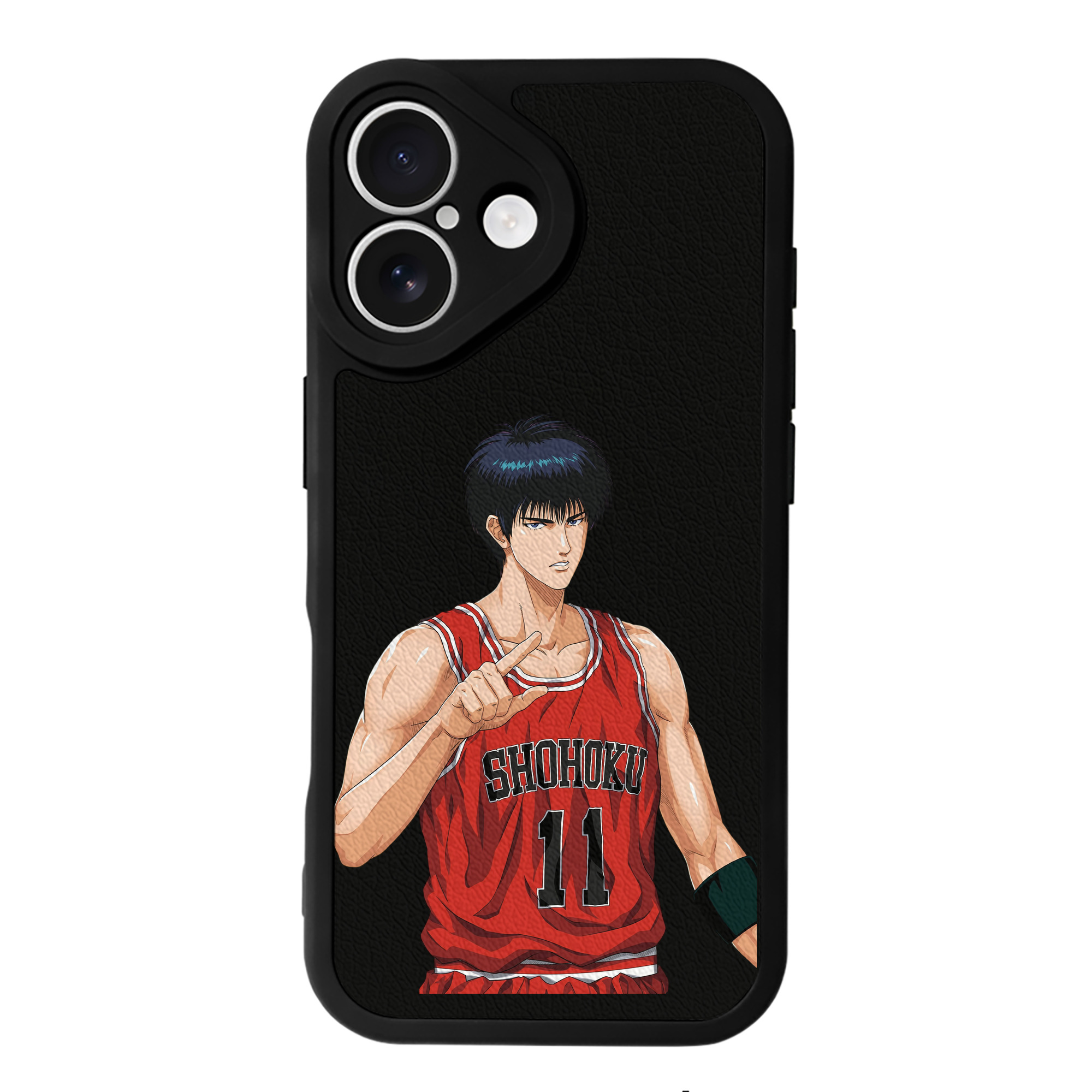 （画像用） SLAM DUNK／スラムダンク 【iPhone 16シリーズ対応】シリコンスマホケース（レザー調） 材質：シリコン